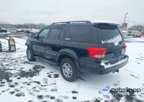 2007 Toyota Sequoia Limited V8 from USA, damaged, VIN 5TDBT48A17S291183